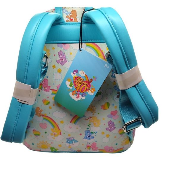 Loungefly Care Bears Clouds and Rainbows  Limited Edition Bag Backpack New main image 7